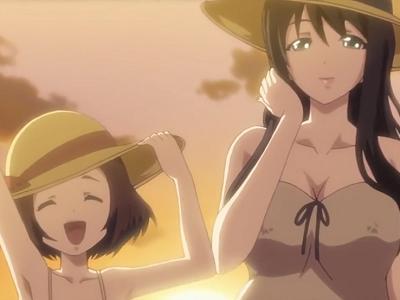【euphoria】デスゲームを抜け出して南の島でハーレムｗ 女教師＆制服JKに種付けボテ腹濃厚セックス！【エロアニメ】