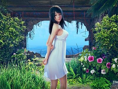〖新作〗理想の女の子を自由にエディット出来る神ゲーム！！無人島で青姦カマす野外露出な濃厚セックス！！〖3Dエロアニメ〗
