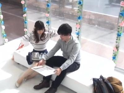 {マジックミラー\女子大生}『あんまり見ないでよ…』女子大生が男友達とエロ企画で恥ずかしそうに膣内射精H！右手が止まらないスケベ動画
