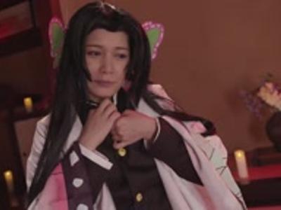 {コスプレ\着物}「オニだー!!」無限発射編動画！エロスな女の子が夜の物語を再現！右手が止まらないスケベ動画