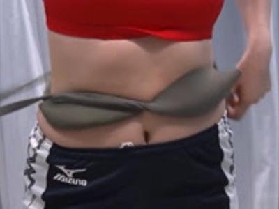 {女子大生\エロ動画}『膣圧チェックって…入れるんですか？』スポーツ女子に締まりチェックついでに膣内射精H！男性におすすめのエロ映像