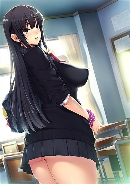 【エロアニメ】OVA巨乳J○がオジさんチ○ポとじゅぽじゅぽいやらしいセックスしてます。 ＃1どうやって誘惑、シちゃおっかなぁ◆