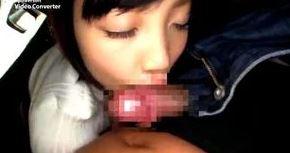 【広瀬うみ】ロリカワAV女優さんが昼間から車の中でチンコをしゃぶってるよ