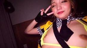 【西山れな】薄暗い部屋の中でコスプレギャルさんと濃厚なセックス