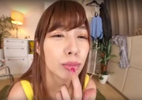 【紺野ひかる】AV女優さんがレオタードを着たままでひたすらフェラチオをしてくれました