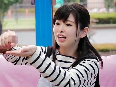 【マジックミラー号】専門学生さんが早漏男のチンポ優しく励ましてくれました