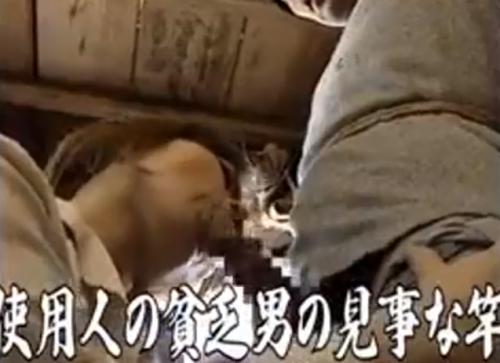 【ヘンリー塚本】使用人の男の大きくて見事なペニスをフェラチオしたり、マンコで咥えこんで激しくセックスする欲求不満な美熟女