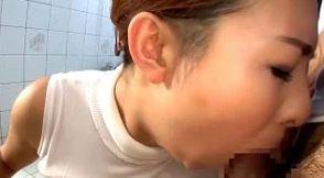 【水元恵梨香】巨乳熟女さんがお風呂で自分の息子のチンコをフェラチオしたりセックスしちゃってるよ