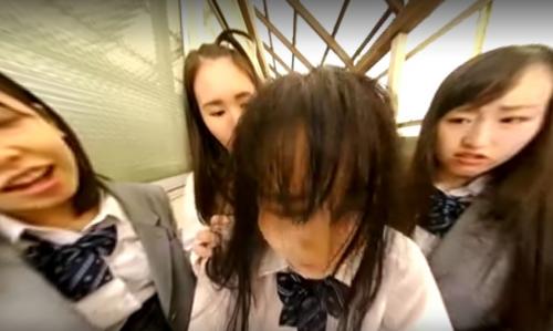 【枢木あおい】【VR】同級生のヤンキー女達に虐められる女子高生さん