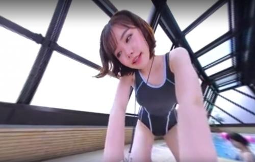 【深田えいみ】【VR】プールサイドで水着を着たままの女の子とラブラブセックスしちゃってます
