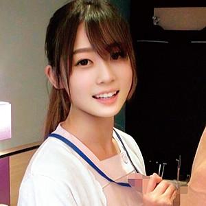 【土屋美桜】勃起しなくなったチンコを触診する看護師のお姉さん