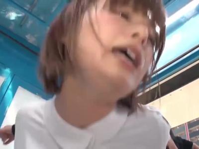 «見えてないよね??|素人»【エロエロカー】看護師さんに絶倫チンポを見てもらってそのままH！スケベ注意な18禁映像