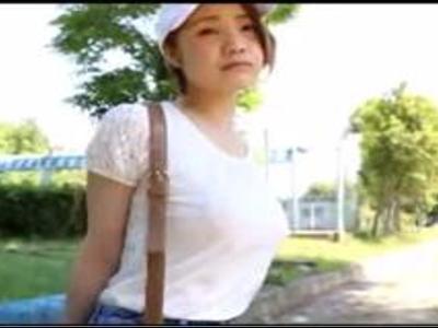 «美乳|ギャル»待ち合わせした巨乳な激カワ田舎娘と車内で全裸にして電マ責め！ホテルに移動して…！お気に入り決定のビデオ