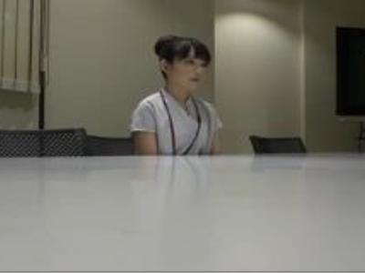 «デビュー作品|デジモ»AV出演を拒んでいた女子社員が遂に脱いだ！ホテルでチンポを挿入してピストンで感じまくり！興奮しちゃうAV