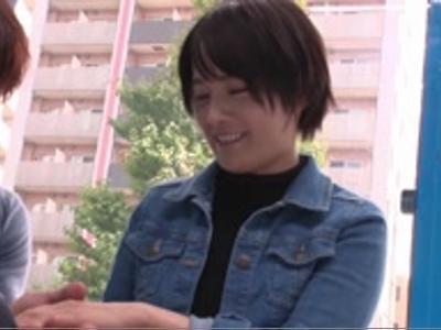 «外見える!?|女子大生»口説いた激カワ美少女に生ハメ激ピストン！寝バックでガン突きされてガクガク絶頂！この後の展開は…