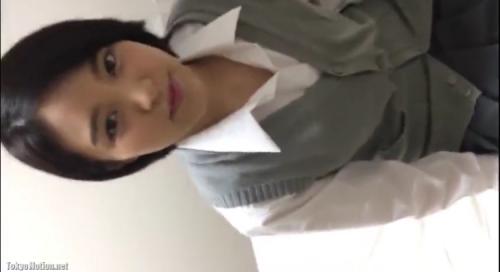 【JK個人撮影】ショートカットの素人JKとイチャラブ！制服着たまま着衣SEX！（まだしたかったのにー）とどエロなJK…