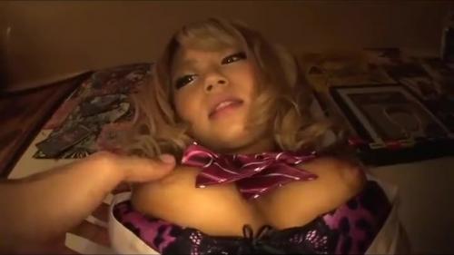 【ロリ巨乳ギャル】黒ギャルな女子校生が制服のままでおっさんと濃密なセックスを敢行