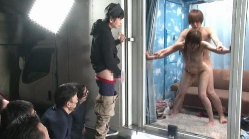 ≪逆MM号≫中から外が見えず、外から中が見える！素人娘たちが大人数に見られているとは知らずに激イキ姿を大胆に披露！！