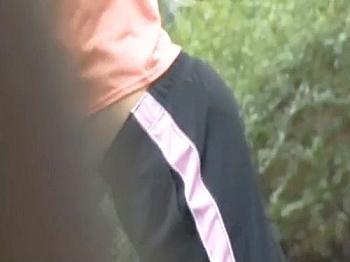 【JK痴漢】ランニング中のちっぱい微乳女子高生をトイレに連れ込み強姦！容赦なくちんぽをぶち込み白濁液を顔面にぶっかける！