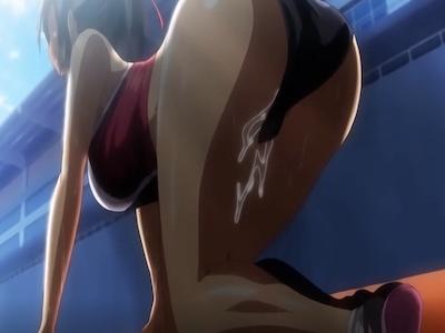 コーチの極太チンポに調教された陸上部JK♡コーチのオチンポを思い出すだけで愛液が溢れ出す体に…♡