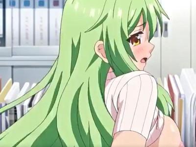 ヤメテ！　他に誰もいない職員室で教え子にハメられる巨乳教師！　なんなの、この感覚。。。。な、なかだし？