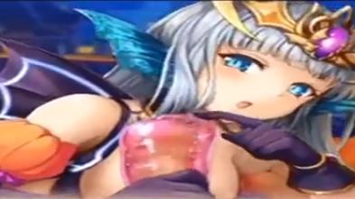 【エロゲー】淫乱ビッチな女戦士がオナホで勃起チンポをたっぷりオナサポご奉仕して気持ち良すぎちゃう♡