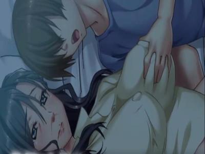 和服の美人さんの夜は野外でキモチイイ性行為して生中出し♡