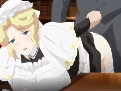書斎でも♡　ご主人様の欲求にはどこでもお答えするのがビクトリアメイドの務めです。こうしてるだけでもアソコが疼いて。