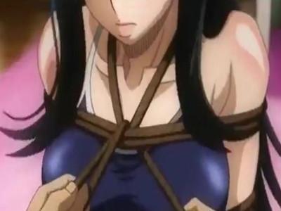 スク水姿の美少女を緊縛状態にし羞恥心プレイでドM開花♥♥焦らしSMプレイで大興奮し全身性感帯に♥♥