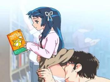 【エロアニメ】タイムストップして図書館のロリ娘をケツ穴レイプ♥♥ボテ腹の妊婦も初潮前の幼女も親子丼してザーメン種付け！！