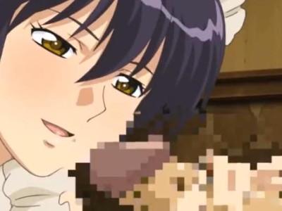 ここもたくましくなったね♡　甥っ子の成長に歓喜するメイドお姉さん！　頬張りテクニック披露で、ますますとりこに！