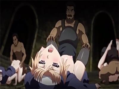 「や、やめろ…！」敗戦国の女性が粗暴な男たちの極悪チンポに犯されまくる！聖女も女騎士もシスターもみんなヤられて戦意喪失