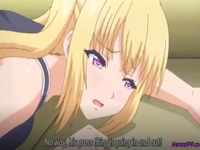【変態パパ×金髪パパ活JK】いや！お願いします！パパァ！お願いされてもガン無視！お尻を掴んで激しくバックで挿入してみた♡