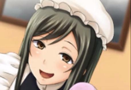 淫乱ビッチなメイドが朝からご主人様の勃起チンポをペロペロシコシコご奉仕して大量ザーメンごっくん♡