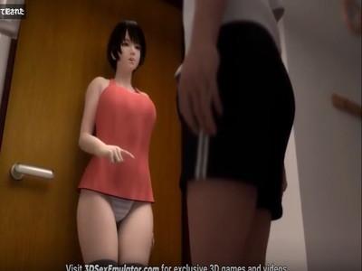 爆乳おっぱいのエッチで淫らな姿の妹に欲情したお兄ちゃん！だめよお兄ちゃん入ってるよっ！欲情とまらず生挿入の近親相姦！