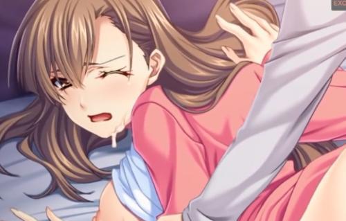 【エロゲー】無理やり押し倒された巨乳美女が膣奥までチンポ挿入強制種付け中出しセックスで孕ませられる！！