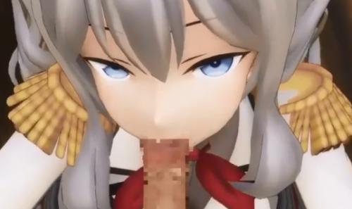 【３Dエロアニメ】エッチな女の子から勃起チンポフェラされて濃厚子種ザーメンじゅぽじゅぽごっくんしちゃう♡