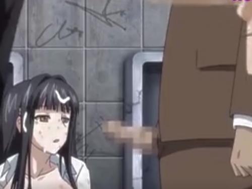 犯されて、汚されまくる女教師！婚約者もいるというのに、便所の中で強姦、レズ行為も強要され、ぶっかけられて精液まみれに！