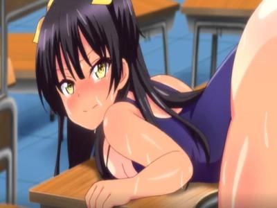 ＜ロリ＞学校で競泳水着の女子〇童を後ろハメ!小さくてもヤレることはデキちゃいます♪