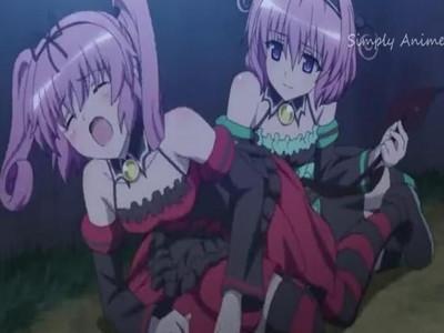 激カワ美少女姉妹が百合喧嘩で敏感な尻尾をギュッと掴まれビクビクッと感じ赤面しちゃうっ♡♡
