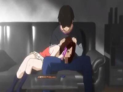 電話しながら弟ちんぽをしゃぶる淫乱ビッチなお姉ちゃんのジュルジュル高速舐めご奉仕最高でしょ♡