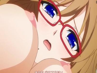 メガネ爆乳美女のエロすぎる身体...いろんな体勢でじっくりと味わいます♡