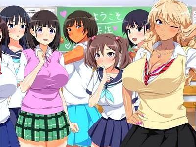 【エロアニメ】冴えない新任教師の巨根無双ッ！色とりどりの淫乱教え子まんこに種付け三昧ハーレム濃厚セックス！！