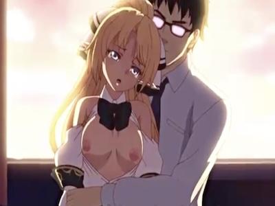 膨らみかけのオッパイをモミモミされるエルフJK♡アソコを濡らしながらエッチな吐息がもれちゃう♡