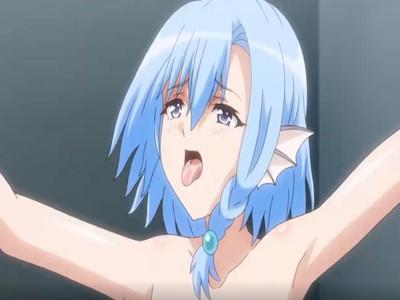 【異種姦×中出し】不思議な力を持ったちっぱい美少女とスク水のまま生ハメ。我慢した先の中出しをみんなに見られてハーレムに？