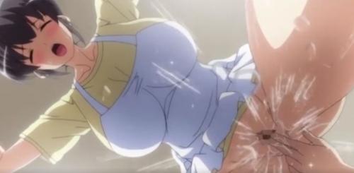 エプロン姿の友達の母親があまりにエロくて大好きだぁ！オヤジのいないまにマンコ弄り母親欲情して『欲しいぃのぉ！』トロ顔逝き