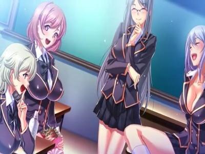学校生活を送っている淫乱美人JKたちの時間を停止させて好き放題に犯して種付けしまくる変態レイプ魔男！！
