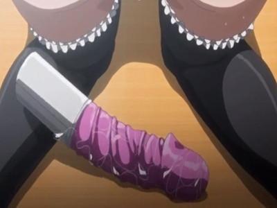 牝奴隷調教された巨乳美少女がメイド姿で2穴同時に極太ディルド挿入され激ピストン責めアクメ絶頂イキ！！