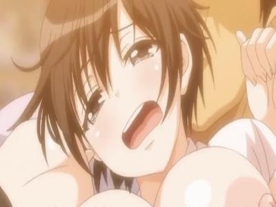 『恥ずかしい⋯です‥』友達のセックスを見て興奮しちゃった爆乳JK♡股全開で愛液ドバドバ垂れ流し！！