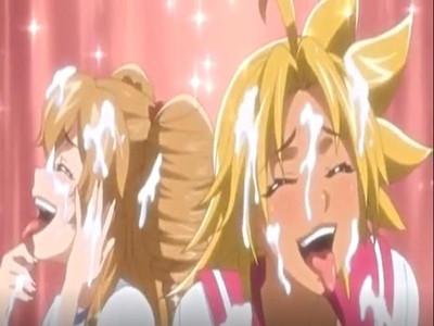 【エロアニメ】自分自身で乳首いじって肉棒を挿入して腰を振りピストンされて生中出しを感じるアヘ顔JK